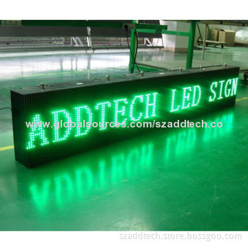 LED Message Signage, Can Show Any Text Messages